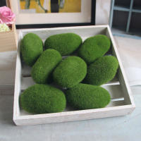 30PCS Bolas De Moqueta Artificial Piedra Falsa Planta Simulación Para Decoración De Tienda Hotel Oficina Muralla De Plantas - details 6