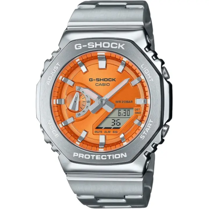 Reloj G-shock Gm-2110d-4aer Naranja - 1