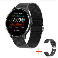 Reloj inteligente Bluetooth, full Círculo, completamente pantalla táctil, conteo de Pasos de Salud, presión arterial, Reloj multipuerto - details 5