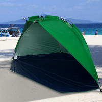 Carpa Ultraligera Para 2 Personas Protección UV Para Playa Pesca Picnic Parque Verano Sombra Refugio Carpa De Exterior - details 15