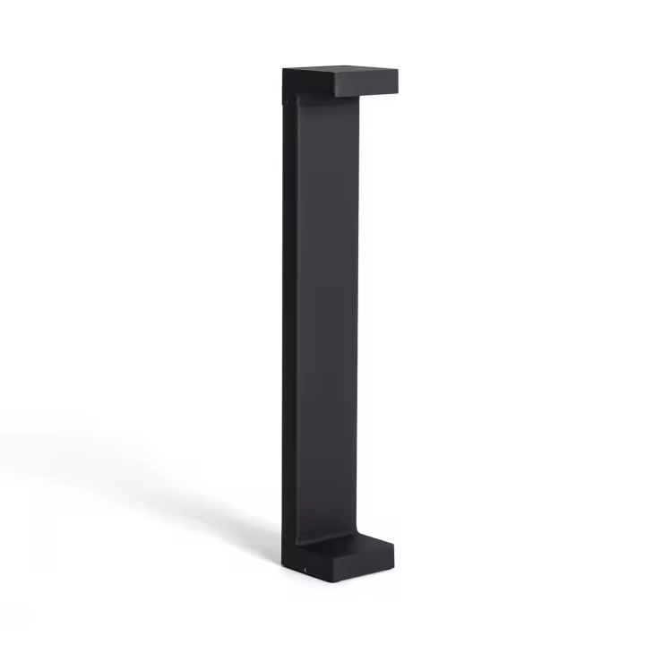 LEDKIA LIGHTING - Baliza Exterior LED 7W | IP65 Resistente al Agua y Polvo | Diseño Moderno para Exteriores | Fácil Instalación | Luz Suave 455 lm, Blanco Cálido 3000k, Aluminio - 1