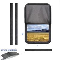 Cortinas Negras Para Motorhome Camper Caravana 16x25 Pulgadas Teléfono Negro De Bloqueo Solar Accesorios RV Decoración De Puerta De Entrada - details 1