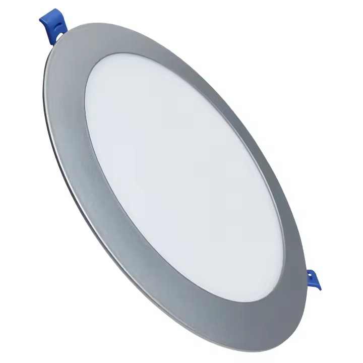 LED ATOMANT Panel LED Redondo 225mm, 20W, CCT (Selector de Color Blanco Cálido, Neutro y Frío), Corte 205mm, 1800 lúmenes, Driver incluido, Alta eficiencia, Bajo consumo, Fácil instalación, Luz uniforme y sin parpadeos, Diseño elegante y duradero - 1