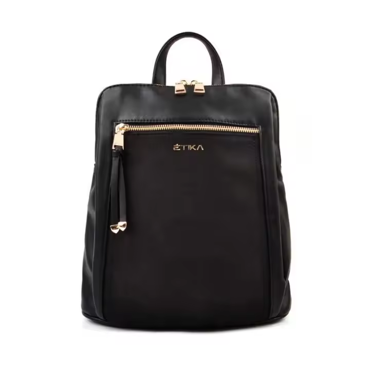 Mochila Bolso ETIKA B30106 Negro - Resistente y Funcional - 1