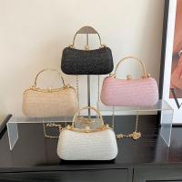 Bolso De Noche Para Mujer Elegante Con Diamantes Y Cadena De Hombro En Forma De Huevo Bolso De Mano Con Cierre Hasp Para Bodas Y Fiestas - details 11