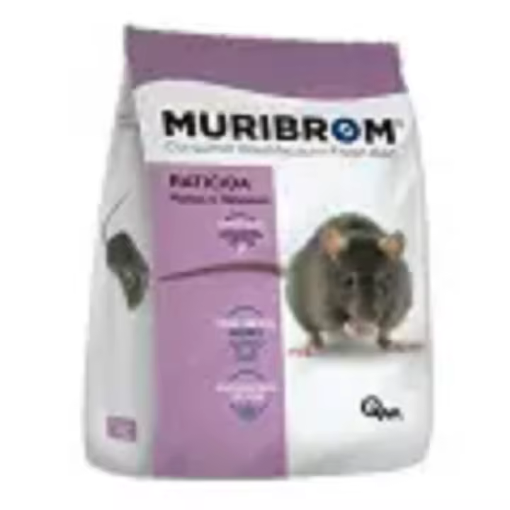 Quimunsa Muribrom Raticida Cebo Fresco Brodifacoum 1 kg - 1