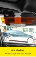 Visera De Coche 2 En 1 Con Espejo De Visión Diurna Y Nocturna Anti Luz Solar Y UV Plegable Para Visión Clara - details 9
