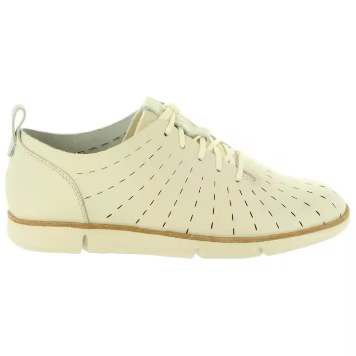 Zapatos de Mujer CLARKS 26132529 TRI ETCH WHITE LEATHER - 1