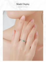 Zenyth-Anillo de Plata de Ley 925 Auténtica para Mujer, sortija de circorita de Colores brillantes, joyería FINA Clásica, sortija de circonita a la moda - details 2