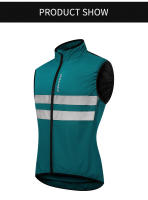 Chaleco Ciclismo Para Hombre WOSAWE Vestido Sin Mangas Ligero Y Windproof Para Deportes Al Aire Libre MTB Vestido Contra El Viento - details 5