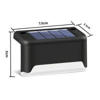 Lámparas Solares LED Para Jardín 4/8/12/16pcs Luz De Escalera Impermeable Decoración De Patio Iluminación Exterior De Pared - details 11