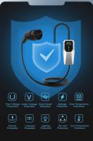 AWESAFE EV Cargador Tipo 2 Vehículo Eléctrico Wallbox 3.5KW 1phase 16A 4meters Schuko Cargador Portátil Caja EVSE Controlador de Carga - details 11