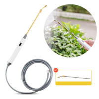 Varita De Riego De Acero Inoxidable Con 3 Brocas Ajustables Y Operación Fácil De Un Click Retráctil Eléctrico 11-19 Pulgadas Sprayer Para Jardín - details 9