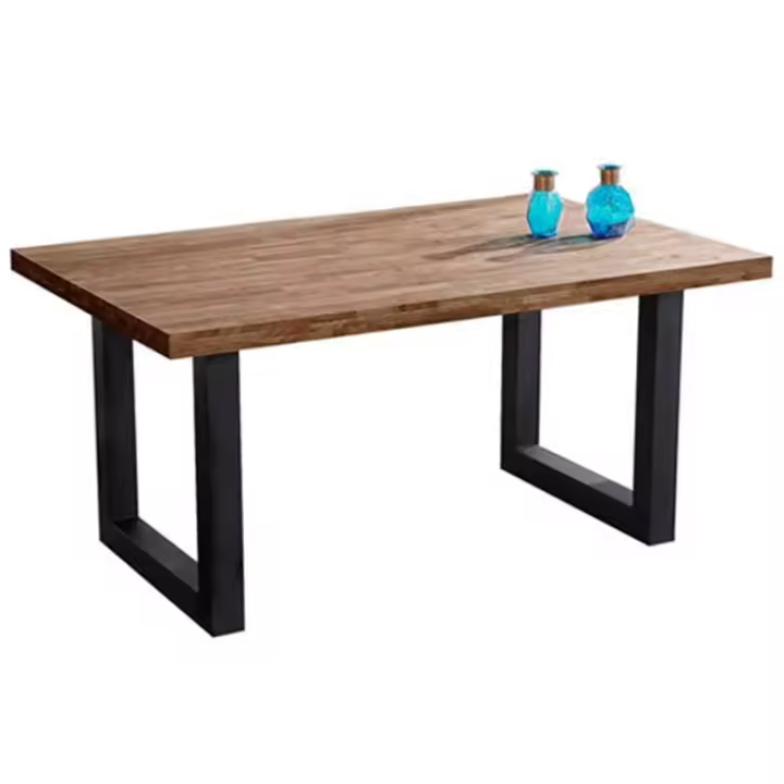 Mesa de Comedor Adec Loft Fija 75x160x100 Cm - Estilo Escandinavo, Industrial o Rústico - 1