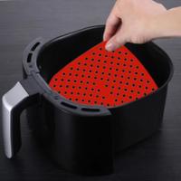 Marctani 2pcs Alfombrilla Silicona Freidora Aire, Incluye Dispensador de Aceite, Accesorios Freidora Sin Aceite, Reutilizables, Para Freidoras de 3.5L y 5.5L, Accesorios Airfryer (21.5 CM) - details 5