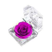 Rosa Inmortal De Cristal Decoración De Flores Reales Para Bodas San Valentín Cumpleaños Aniversarios Regalos Creativos - details 2