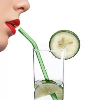 Juego De 8 Pajillas De Vidrio Reutilizable De Alta Borosilicato Para Smoothies Y Cocktails 12mm Pajilla Saludable Y Ecológica Con Cepillo Para Limpieza - details 3
