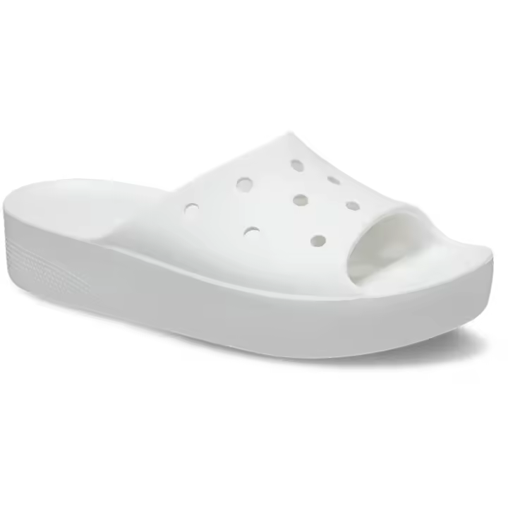 Calzado mujer Chanclas Crocs Chanclas Classic Platform Blanco - 1