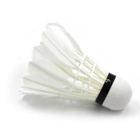 Juego De 12 Badminton Shuttlecocks De Pluma De Ganso Profesionales Para Entrenamiento Deportes De Badminton Uso Interior Y Exterior - details 6