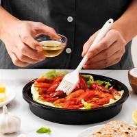 Set De 6 Cuchara De Silicona Gris Para Cocinar Y Hornear Resistentes Al Calor Y Antideslizantes Herramientas De Cocina Para Mezclar Y Hornear - details 6