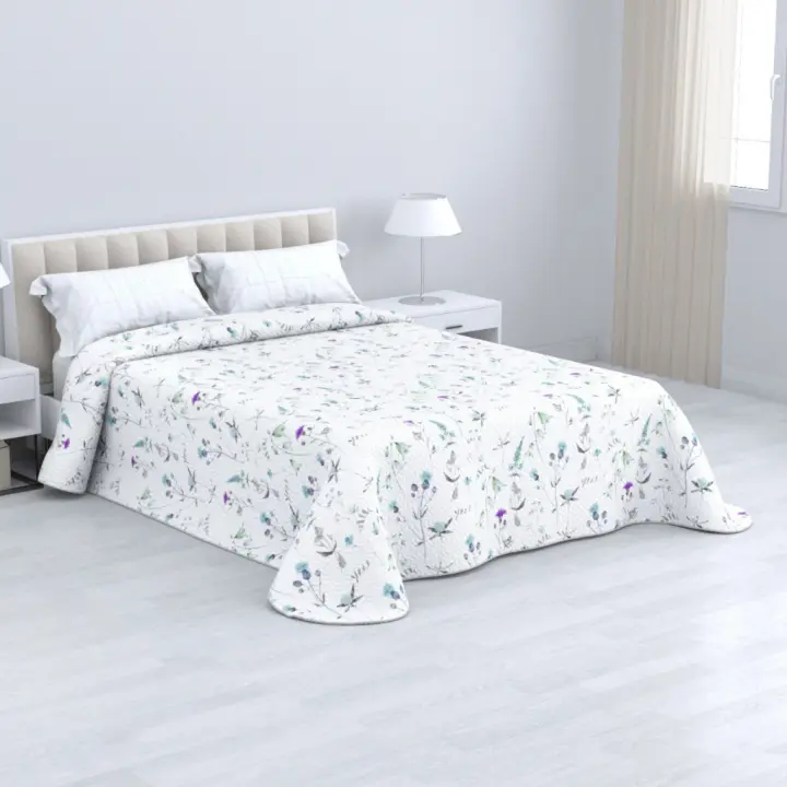 Kytzias - Colcha Bouti Verano Estampada para Camas de 90, 105, 135 y 150 Cm - 100% Poliéster Extrasuave y Transpirable. - 1