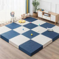 Alfombra De Gimnasio Deportiva Antideslizante EVA 30x30cm Espesor Aumentado Para Yoga Y Ejercicio En Casa Tapete De Suelo Grano De Hoja Protección - details 6