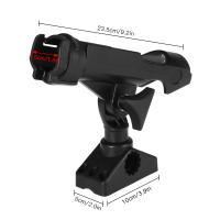 Soporte Giratorio De 360 Grados Para Cañas De Pescar En Barco De Acero Inoxidable Ajustable Soporte De Asiento Para Kayak Accesorio De Pesca - details 7