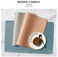 Mantel Individual De Cuero PVC Antideslizante Para Cocina Tapete De Mesa Aislante De Calor Coaster De Vaso Impermeable Para Tazas Y Bollos Decoración Del Hogar - details 4