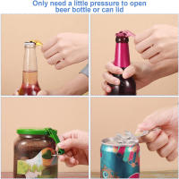 20Pcs Abrebotellas Portátil De Aluminio Con Llavero Para Ceremonias De Boda Y Fiestas Abrebotellas De Bebida Para Cerveza Y Soda - details 2