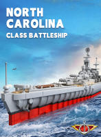 Bloques De Construcción Militar WW2 Gran Buque De Guerra Modelo En Ladrillo Juguete Educativo Para Niños Regalo De Fiestas Para Niños Hombres - details 29