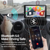 Reproductor Multimedia Para Coche 9 Pulgadas Universal CarPlay Android Auto Con Pantalla IPS Soporte AUX Bluetooth SD Video - details 7