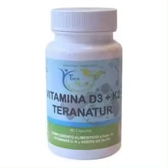 Tera Natur Vitamina D3 + K2 60Caps - 1