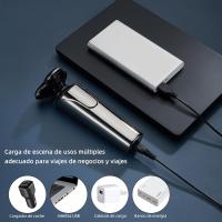 Maquina de Afeitar Hombre Profesional, 4 en 1 Afeitadora Electrica Seco y Húmedo, Maquina de Cortar Pelo con Pantalla LED, Shaver Cara Nariz Orejas - details 4