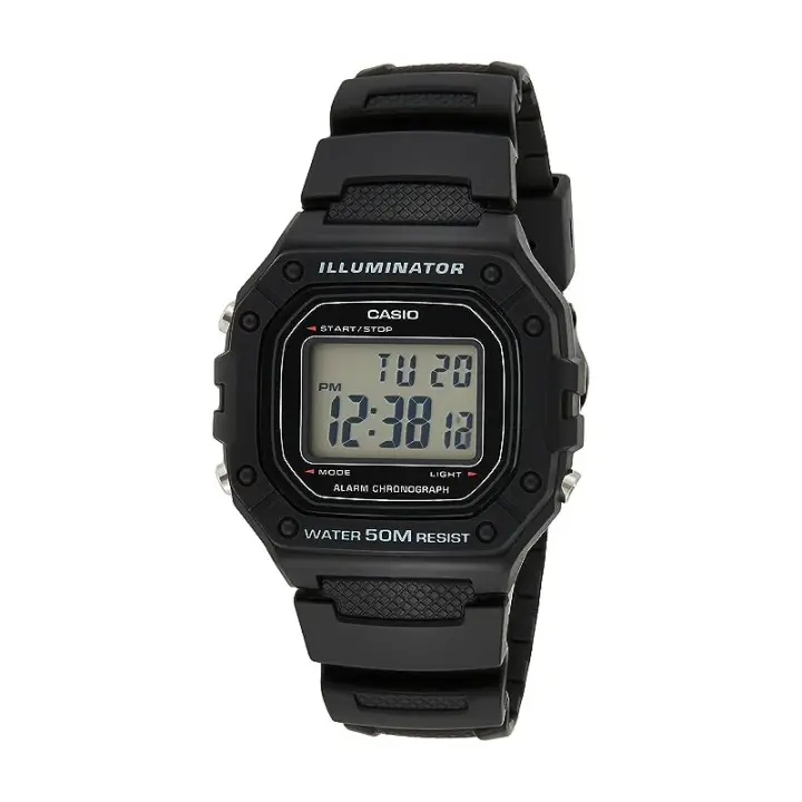 Reloj Casio Hombre Digital Negro W-218H-1avef - 1