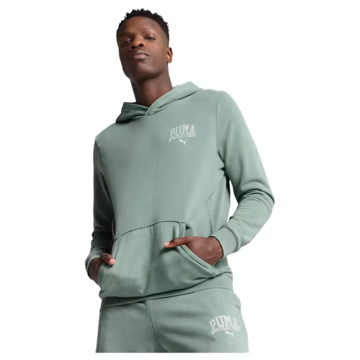 Sudadera Puma modelo Puma Class Washed Hoodie Tr en color Verde - 1
