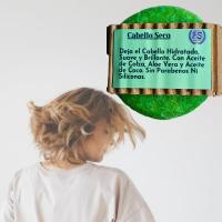 Champú Sólido Cabellos Seco. PumarShop Cinnia Natura. Sin Parabenos Ni Siliconas. Apto Veganos. Hidratante y Volumen. Brillo y fácil de peinar - details 2
