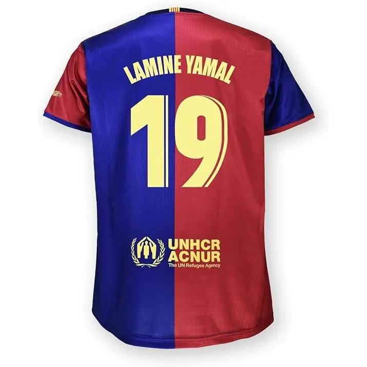 Camiseta Barca Lamine Yamal BlauGrana 1 Equapacion 24/25 Roger's Deportiva Producto Oficial Con Licencia Para Adultos - 1