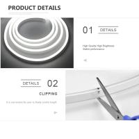 Tira De Luces LED Neón RGB Con Control Bluetooth Tubo Flexible Inteligente Para Cambio De Color Luz De Rope Para Interiores Hogar - details 6