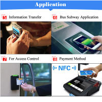 Etiquetas RFID Universal 25mm Blancas Con Protocolo ISO14443A 13.56MHz 10PCS/Lote Compatible Con Todas Las Teléfonos NFC - details 5