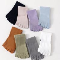 5 Pares De Calcetines Antideslizantes Para Mujer Deportivos De Yoga Y Pilates Para Otoño Y Primavera Calcetines De Dedos - details 4