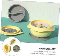 Bowl Detachable Bowl Warm Bowl Tableware Useful Suction Bowl Suction Cup Bowl Serving Bowl Feeding Bowl Bowl Suction Bowl for - details 1