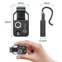 Microscope with clip para teléfono móvil, microscope para teléfono móvil de 200 augmentos con portaobjetos, adaptado para que los Niños exploren el mundo en miniatura - details 4
