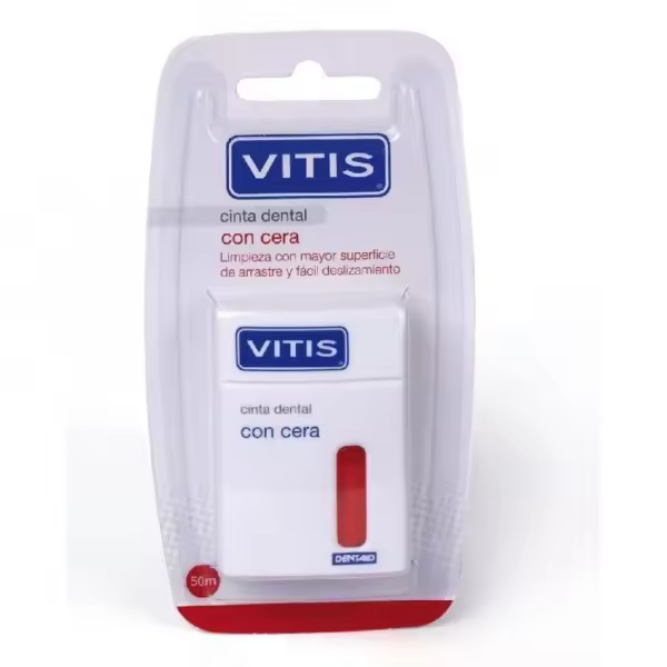 Vitis Cinta Dental Con Cera 50 M EL PRECIO INCLUYE 5 UNIDADES - 1