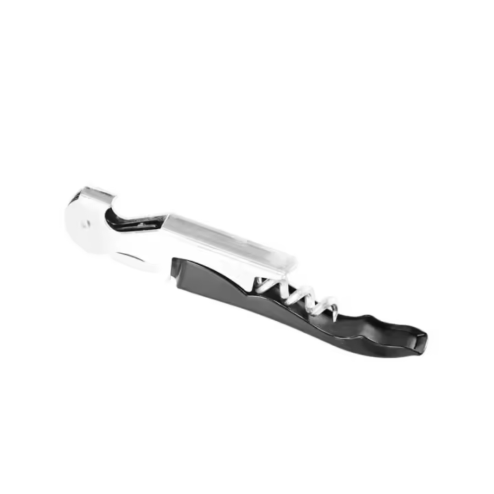 Abrepuertas Profesional De Acero Inoxidable Con Doble Bisagra Para Restaurante Y Bar Abrebotellas De Vino Y Cerveza Para Bartenders Y Waiters - 1