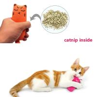 Juguete De Hierba Para Gatos Almohada De Gato De Peluche Para Morder Y Jugar Accesorios Para Mascotas Juguetes Para Gatos Pequeños - details 4