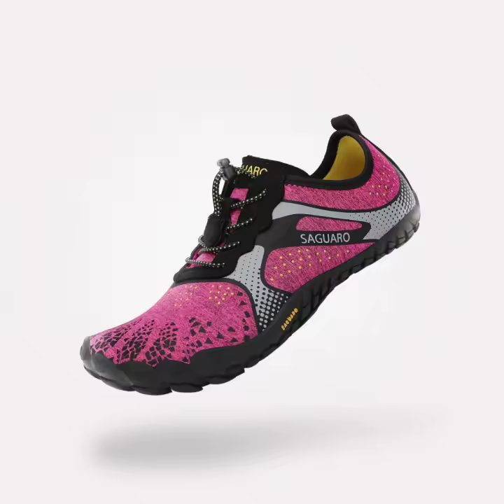 Calzado barefoot mujer SAGUARO XZA32RO ESCARPIN NEOPRENO ROJO-GRIS-NEGRO 32655 24V - 1
