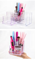 Organizador De Uñas Translúcido Para Máquina De Taladro Y Productos De Manicura Y Pedicura Acrílico Con 3 Filas De Almacenamiento - details 8