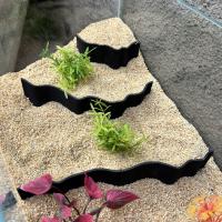 Juego De 3 Piezas De Arena Y Piedras Para Acuario Decoración De Escena Para Aumentar La Capa Del Tanque De Peces - details 3