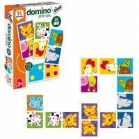 Diset - Dominó de animales y puntos. Reversible. - details 0