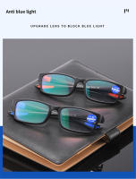Gafas De Lectura Unisex Anti-Luz Azul Deportiva Negro Rojo Marco TR90 Gafas De Presbicia +100 a +400 Para Hombres Y Mujeres - details 2